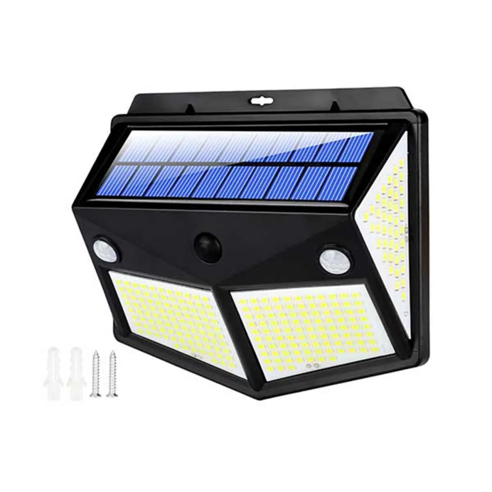چراغ دیواری خورشیدی Solar Plus مدل 100 LED