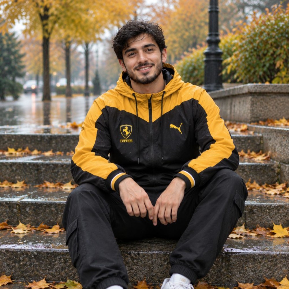کاپشن مردانه مدل Ferrari