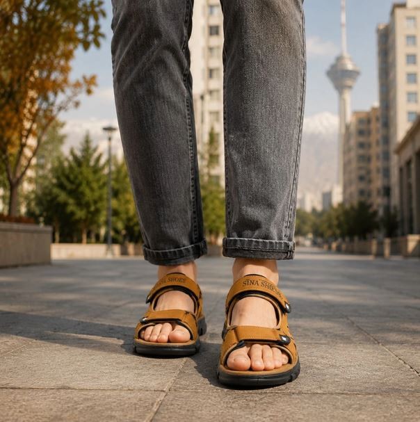 کفش صندل مردانه تابستانی مدل Sina Shoes ( در 2 رنگبندی )